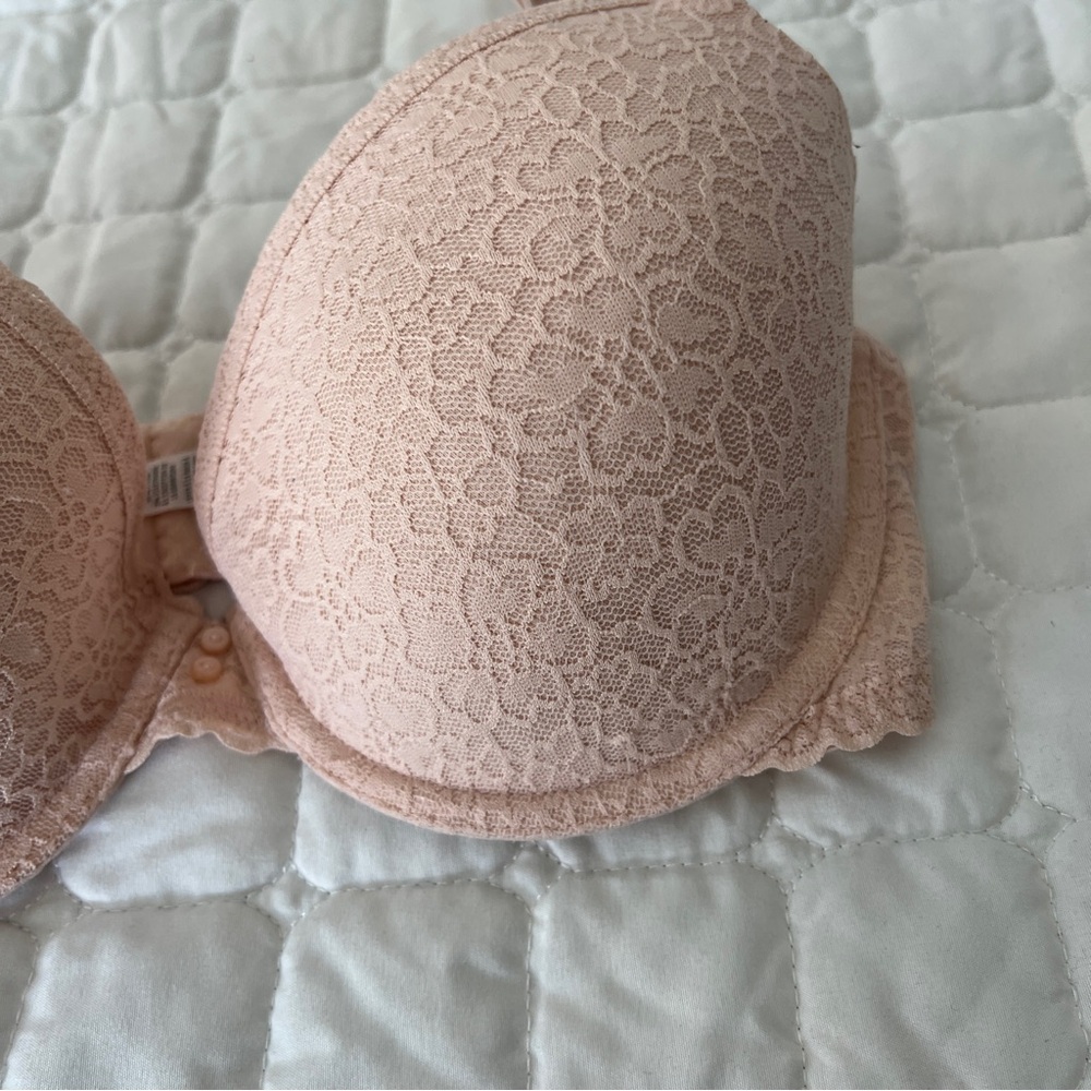 aerie Lace Push-Up Bra in Light Blush - Picture 2 of 10